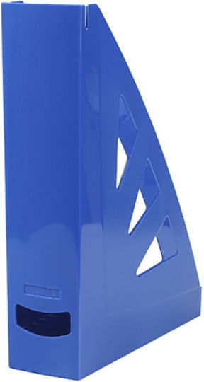 Office Products Θήκη Περιοδικών Αρχείου Πλαστική Μπλε