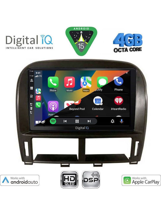 Digital Iq Bxf 16343_cpaa 9 инчов мултимедиен таблет Lexus LFA 430 – Xf 430 модел 2000-2006