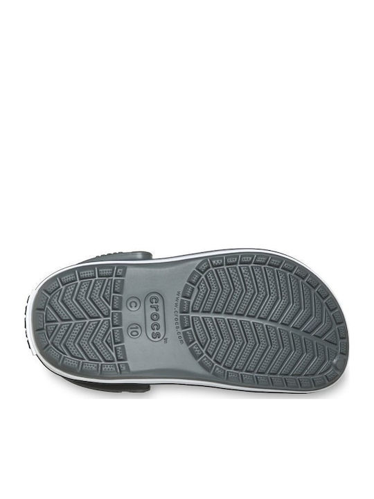 Crocband Clog T Kids Anatomic Beach Clogs Gray