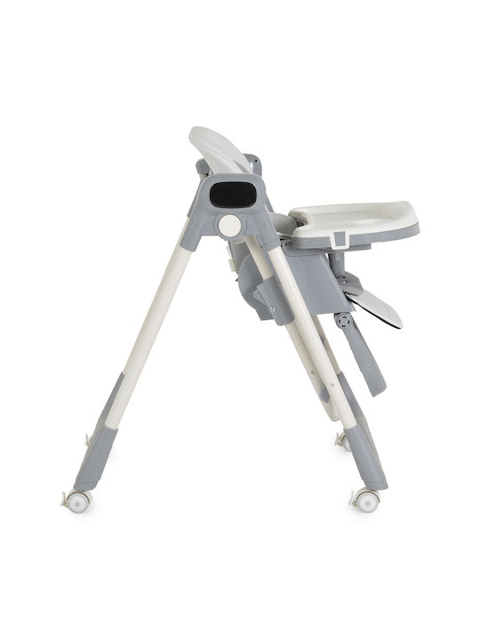 Moni Baby Highchair 2 in 1 with Adjustable Height Gray