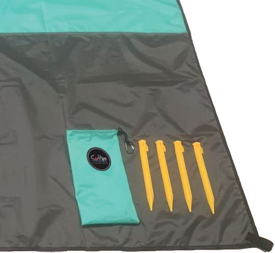 Campo Beach Mat Blue 210x200cm