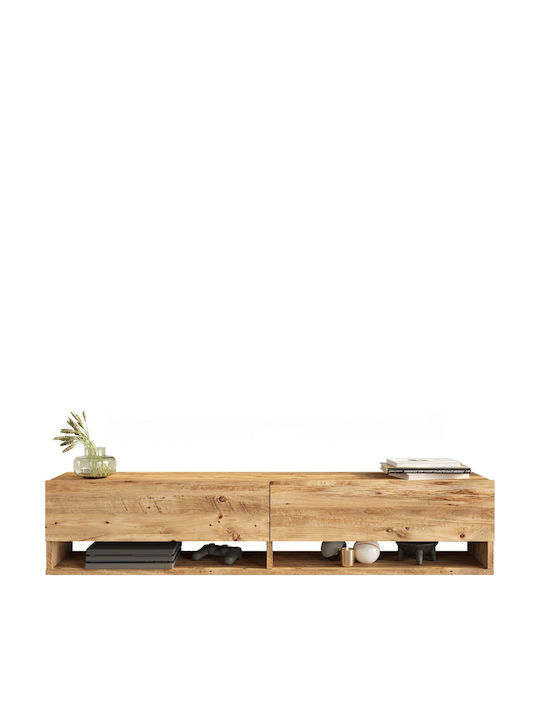 TV Stand Solva Pine L140xD31.6xH29.6cm