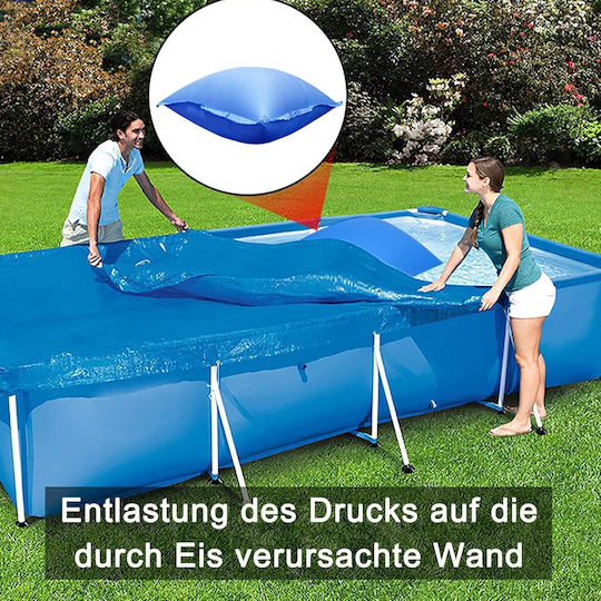 Set 2 Piese Perne De Camping Albastru Air Cushion Pool