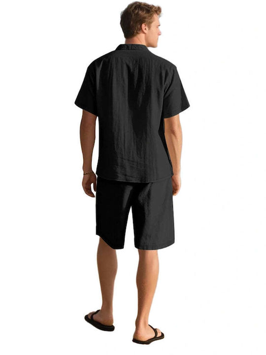 Herren Shorts Set Schwarz