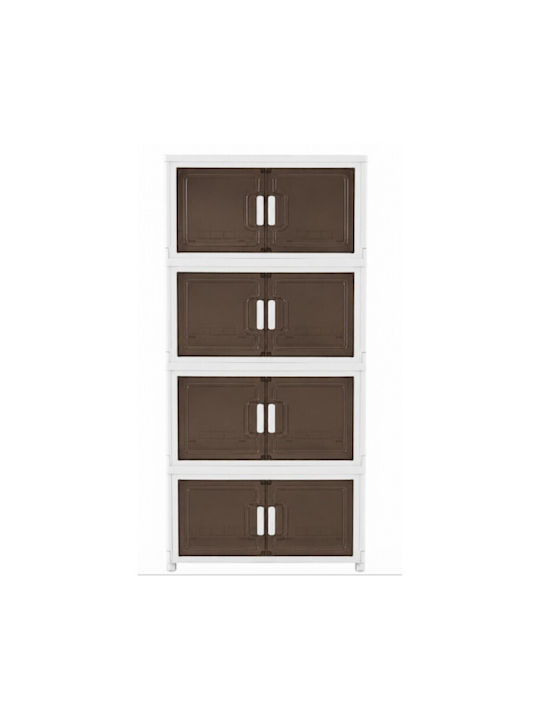 Vesta Büroaufbewahrungsschublade und -schrank Kunststoff 70x41x151cm