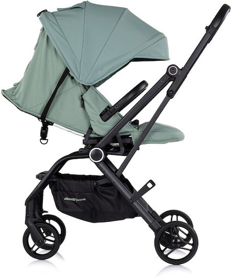 Chipolino Go Twist Reversible Baby Stroller Suitable for Newborn Matcha