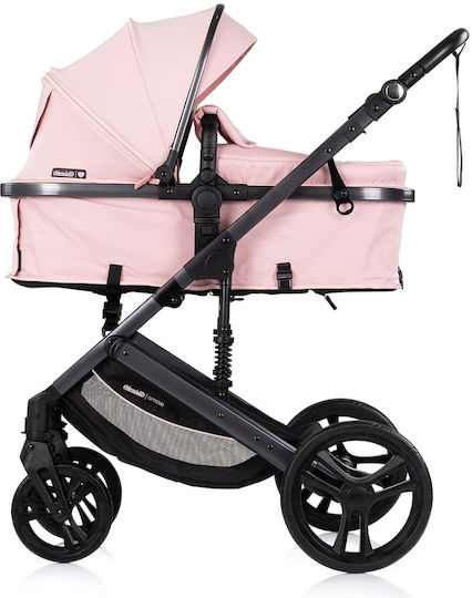 Chipolino Amore Reversible 2 in 1 Baby Stroller Suitable for Newborn Powder Pink