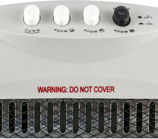 Zass Επιτοίχια Σόμπα Αλογόνου 1200W