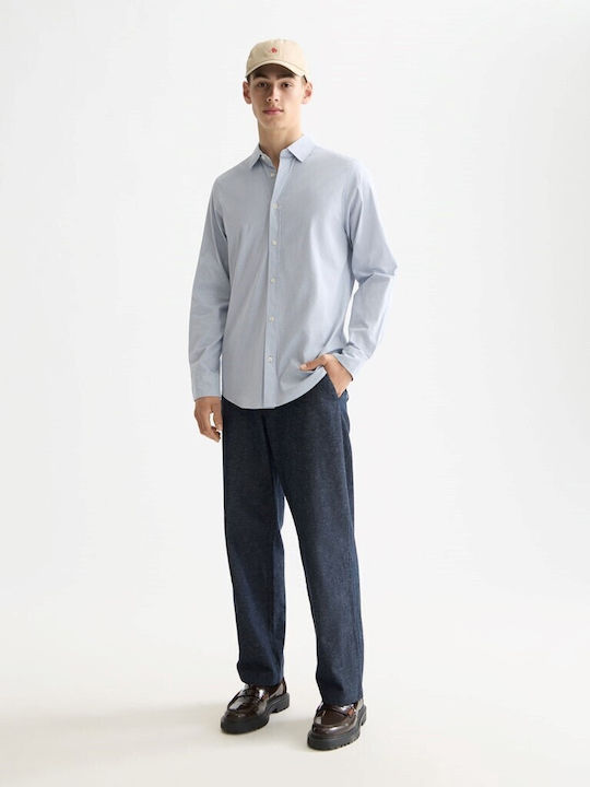 Scotch & Soda Πουκάμισο Σιέλ