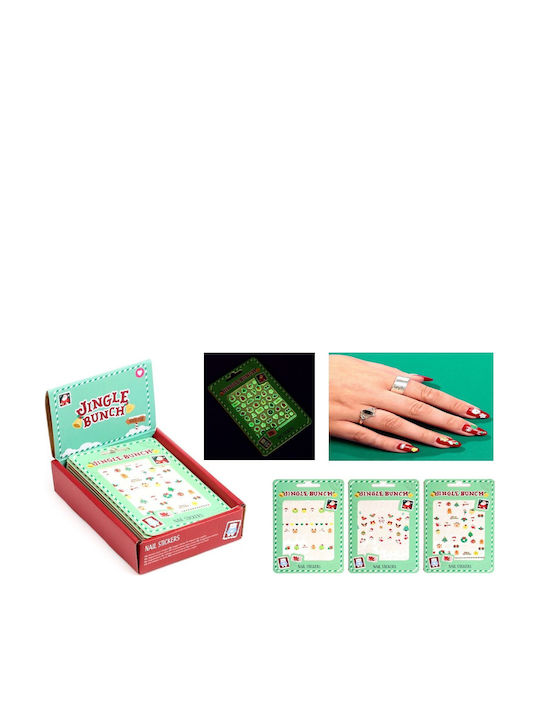 Jingle Bunch Christmas Nail Stickers
