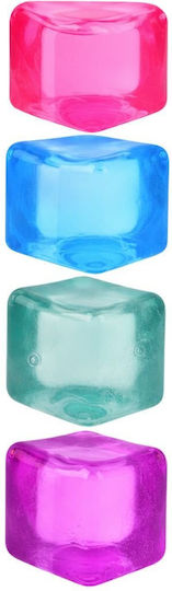CUBE Squishy Κύβος Αφρώδες Πολύχρωμο (Διάφορα Σχέδια) 1τμχ