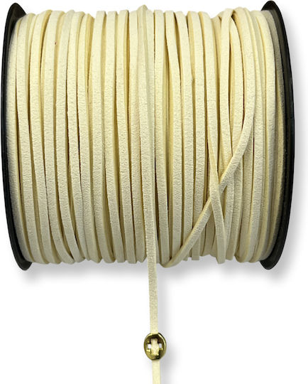 Sewette Cream 3mm-100m/s036