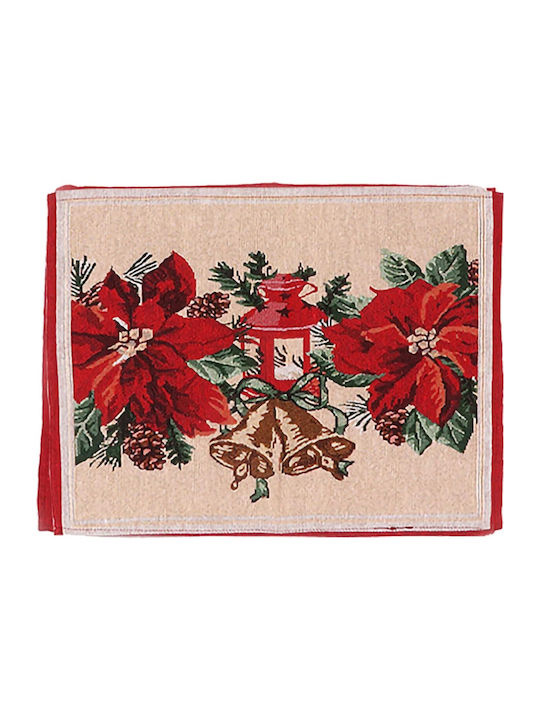 Alista Home Tischsets Stoff Rote 43x34cm