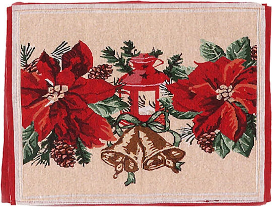 Alista Home Σουπλά Υφασμάτινο Κόκκινο 43x34cm