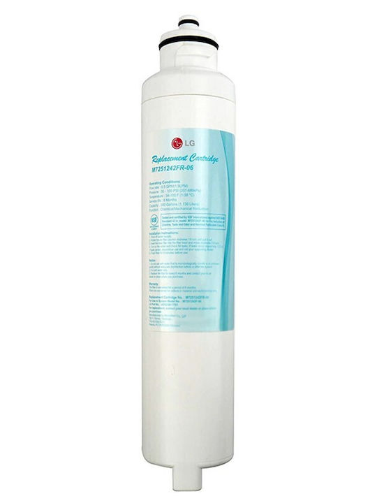 LG M7251242FR-06 / ADQ32617703 Internal Replacement Water Filter for LG Refrigerator