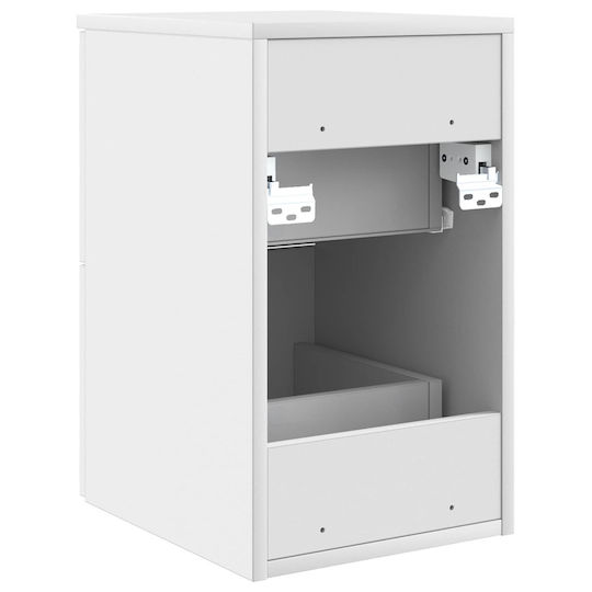 vidaXL Плот Без Мивка М30xД44.5xВ50cm Бял