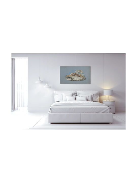 Oriental Painting on Canvas 100x70cm