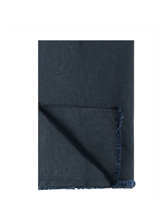 Kentia Everan Armchair Throw 85x140cm Blue