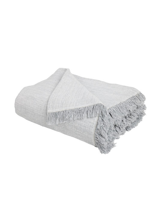 Das Home Three-Seater Sofa Throw 180x300cm Grey