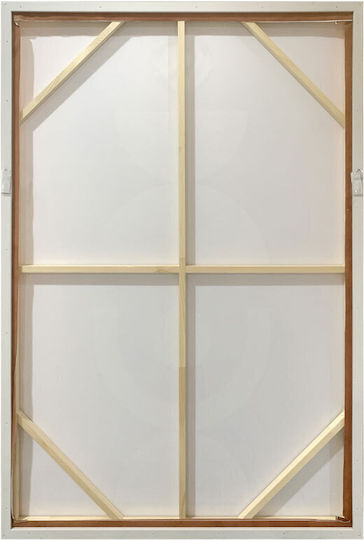 Equilibrium Πινακας Διακοσμητικος Κορνιζα 82.6x4.3x122.6cm Καμβας Πορτοκαλι Ps 034675