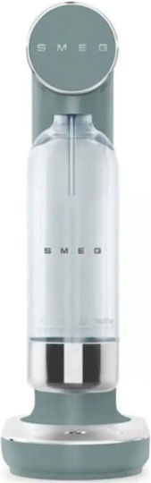 Smeg Газираща Машина Смарагдово Зелено Skc01egm Ръчна Карбонизация Бутилка Tritan