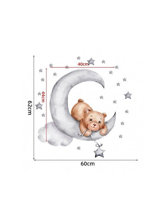 Sipo Autocolant Decorativ pentru Copii Perete 62x60buc