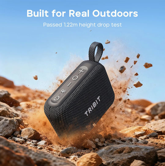 Tribit Pocketgo BTS68 Αδιάβροχο Ηχείο Bluetooth Μαύρο
