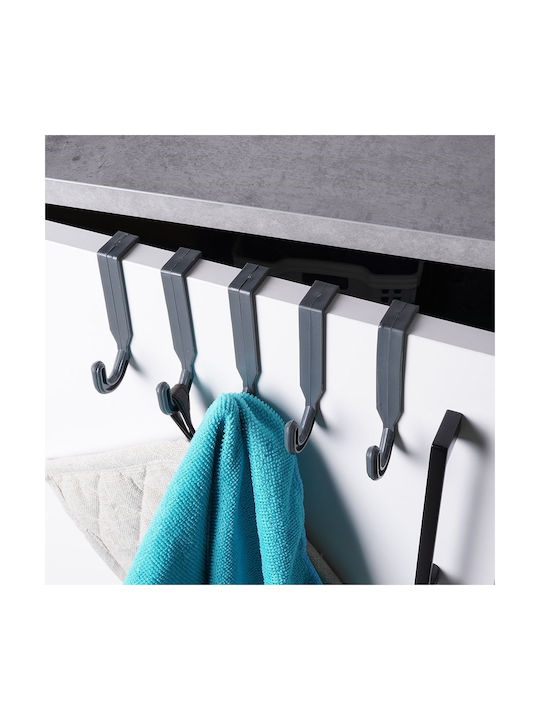Orion Plastic Door Hook 3.5x3.5x9cm 5pcs