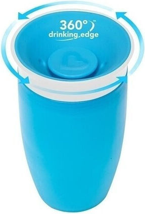 Munchkin Toddler Cup Miracle 360° Sippy Cup Plastic Blue 296ml