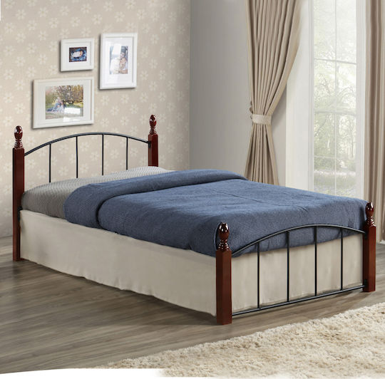 Makai Κρεβάτι Μονό για Στρώμα 90x190cm Μαύρο Makai Κρεβάτι Μονό για Στρώμα 90x190cm Μαύρο