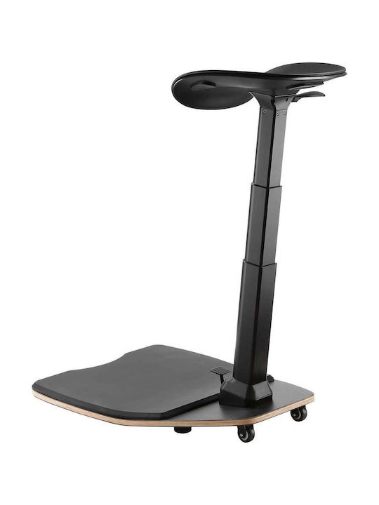 Office & Desk Stool Black 66x88x118cm
