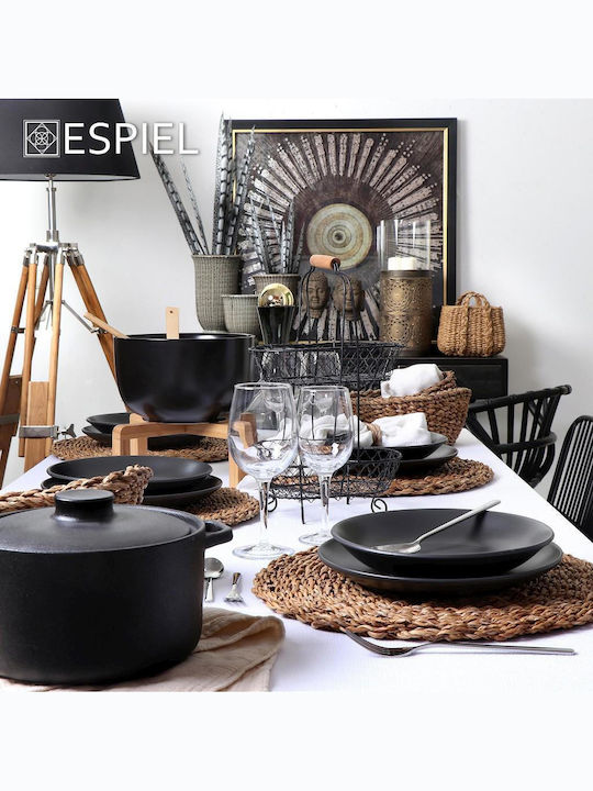 Espiel Lava Γάστρα Στρογγυλή Κεραμική 12x12cm 0.4lt