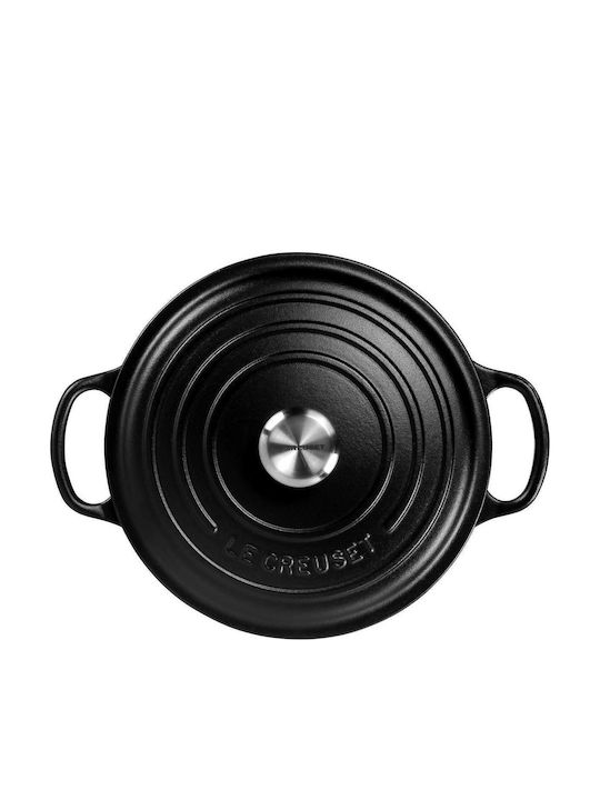 Le Creuset Signature Γάστρα Στρογγυλή Μαντεμένια 22cm 3.3lt