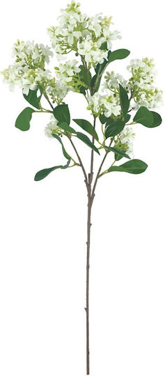 White Lilac Branch X3 Flowers 70cm 24/168pcs