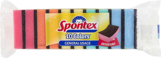 Spontex Σετ Σφουγγάρια 10τμχ