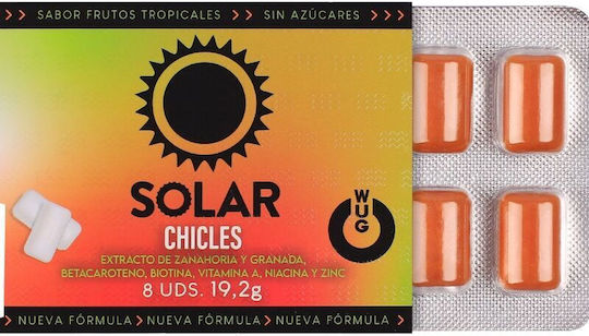 Wug Wug Besondere Nahrungsergänzungsmittel für Schwangerschaft 8 Kautabletten Tropical Fruits Geschmack