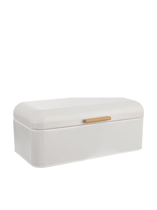 Orion Bread Box made of Bamboo White 42x24x16.5cm