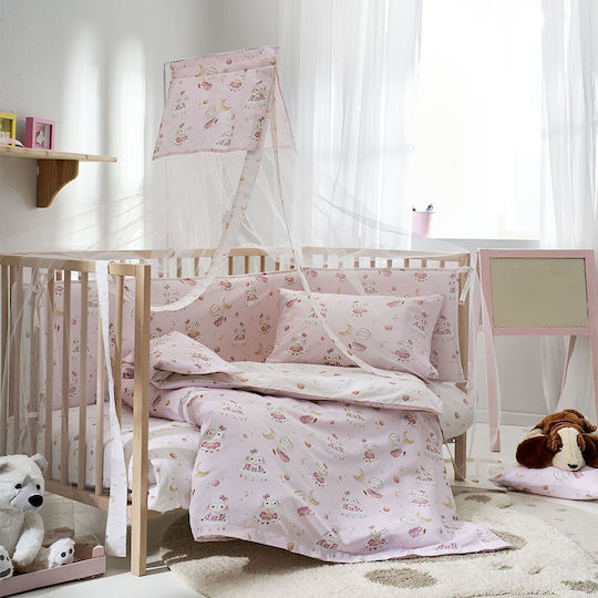 Vesta Home Κουνουπιέρα Κούνιας Lambi Μπλε