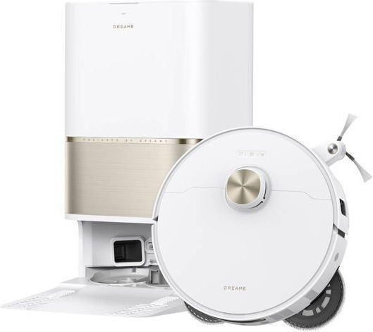 Dreame L50s Pro Ultra Robot Vacuum Cleaner with Laser Mapping & 30000Pa Suction Power White