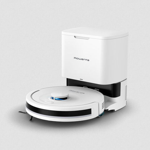Rowenta X-Plorer Serie 90+ Σκούπα Ρομπότ με Χαρτογράφηση Laser & Απορρόφηση 6000Pa Λευκή