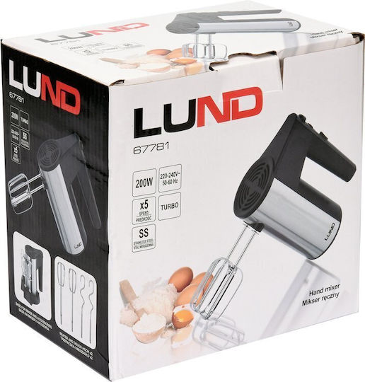 Lund Μίξερ Χειρός Γκρι
