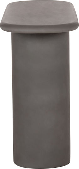 Kenji Κονσόλα Γκρι Μ140xΠ40xΥ78εκ.