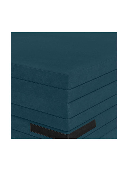 vidaXL Velvet Blue Decorative Pillow Case 67x140cm