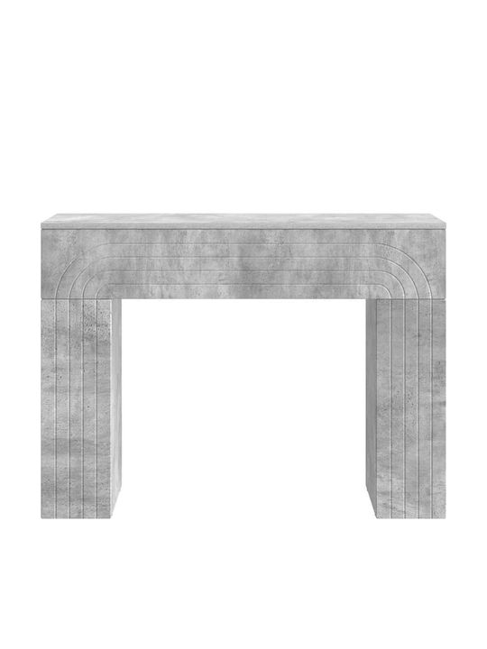 Wooden Console Gray L102xW35xH75cm