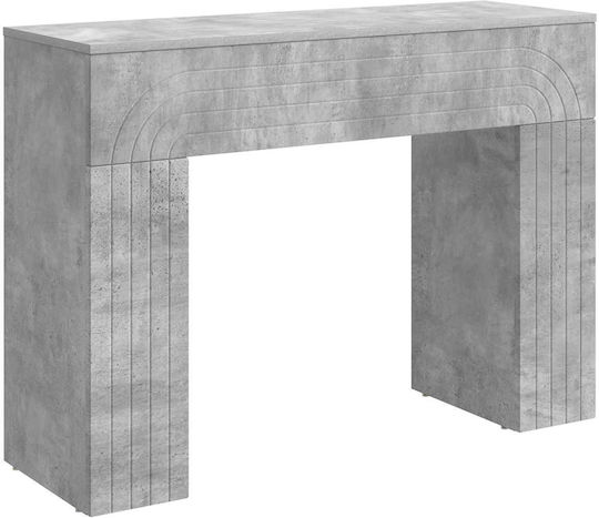 Wooden Console Gray L102xW35xH75cm