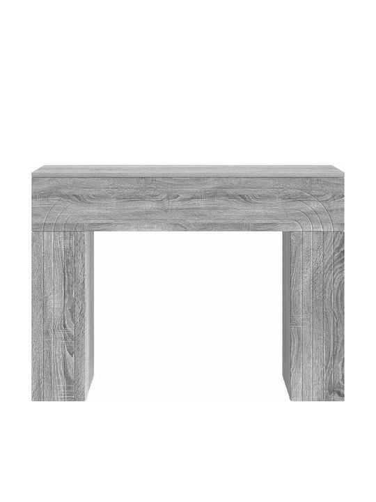 Wooden Console Gray L102xW35xH75cm