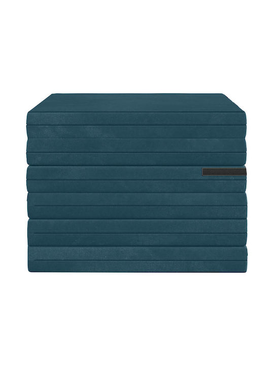 vidaXL Velvet Blue Decorative Pillow Case 67x140cm