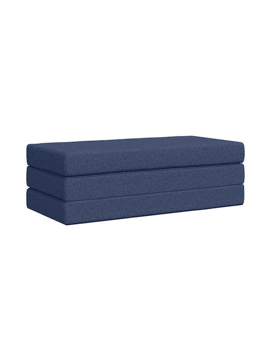 vidaXL Floor Pillow Blue 67x160cm
