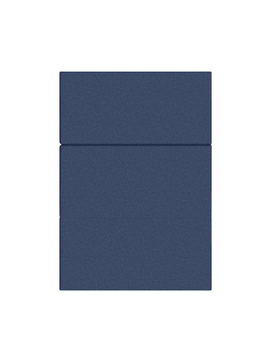 vidaXL Floor Pillow Blue 67x160cm
