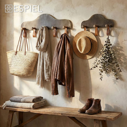 Espiel Μεταλλική 5 Θέσεων 63x7.5x24cm Espiel Μεταλλική 5 Θέσεων 63x7.5x24cm